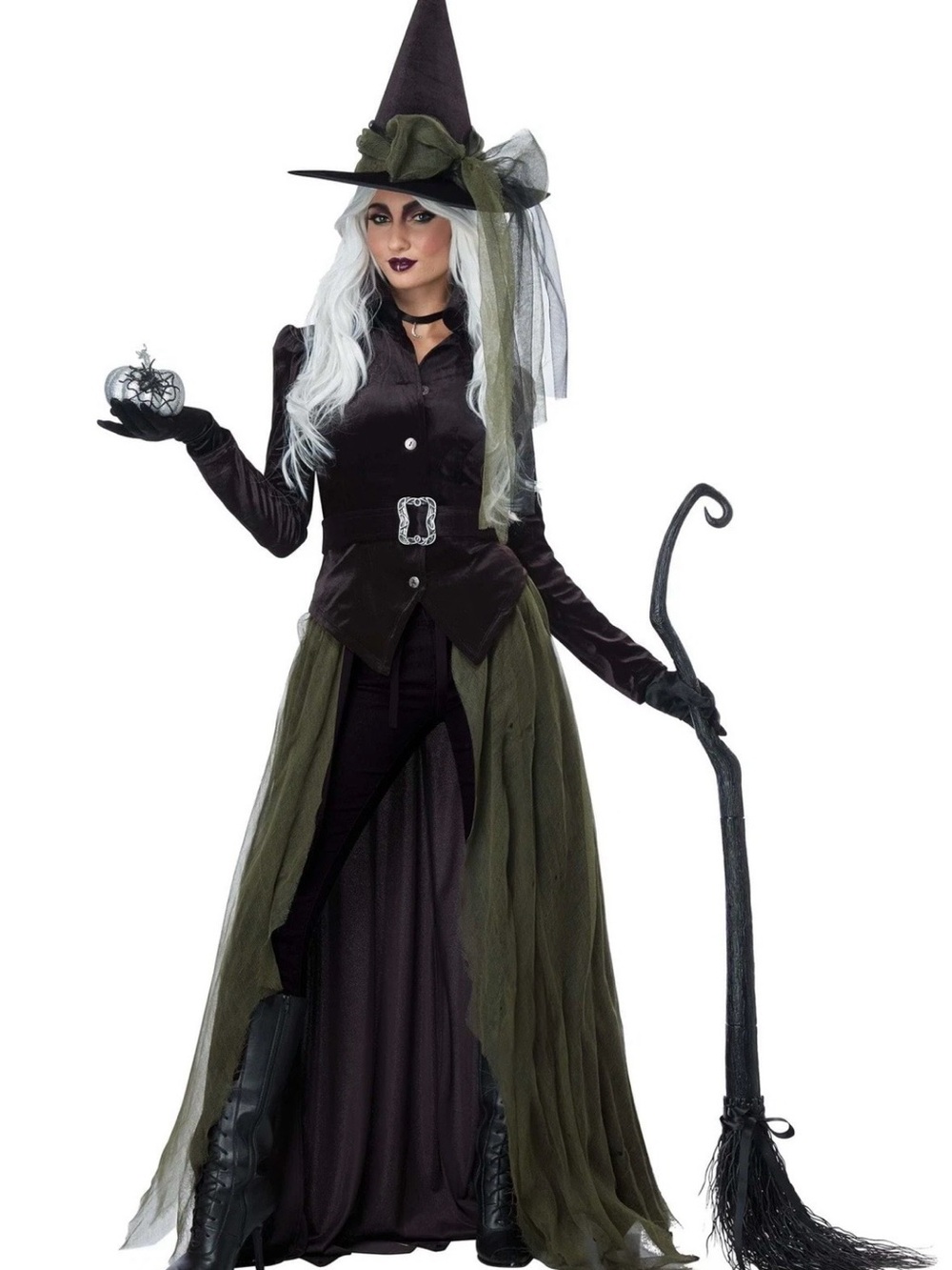 California Costume Gothic Witch Magic Wizard Adult Women Halloween Sz 3X 20-22